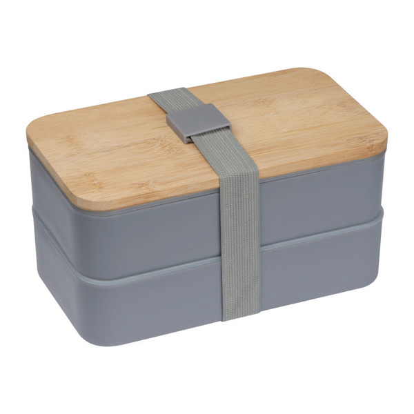 Lunchbox Pescara 2 x 600 ml - Grey