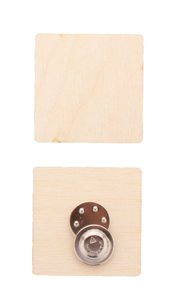Custom Magnetic Badge WooBadge - Natural