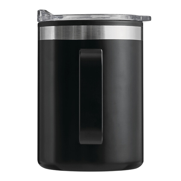 Dvojstenný cestovný hrnček Stylemug - Čierna