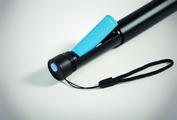 Aluminium torch Lume - Black