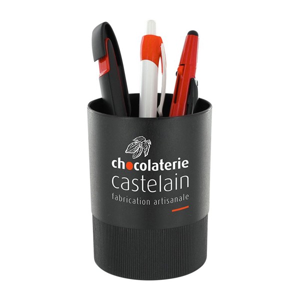PLASTIC PENCIL POT - Blanc / Unique