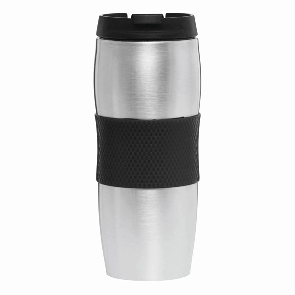 Isolierbecher Au Lait - Schwarz / Silber
