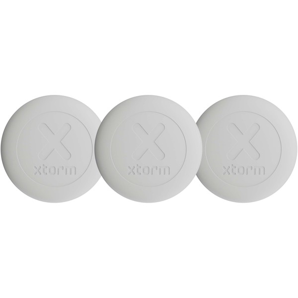 Ensemble de 3 balises de voyage résistantes à l’eau Xtorm XTAG2A - Ash white melange