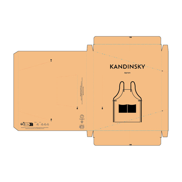 Kandinsky Apron - Sort