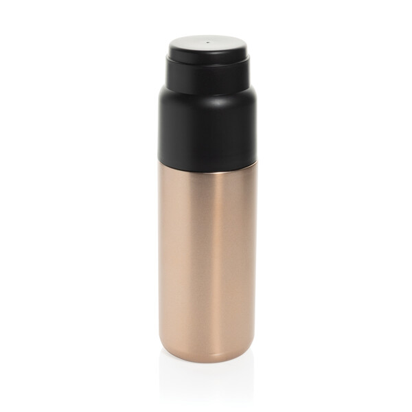 Thermocup RCS recykl. termoska s vakuovou izolací a šálkem - Bronz