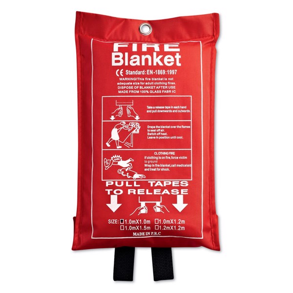 MB - Fire blanket in pouch 100x95cm Blake