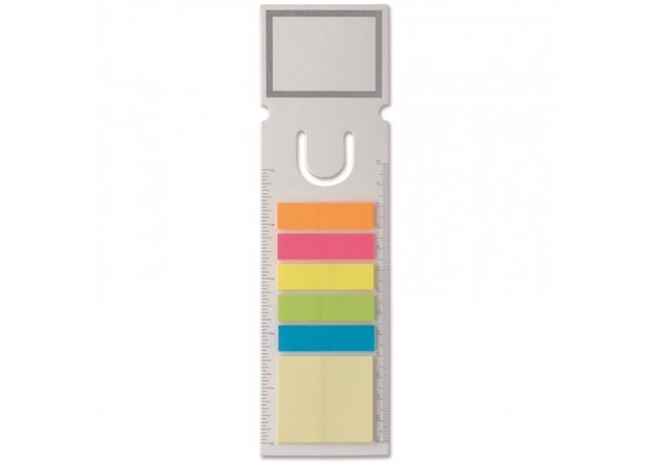 Bookmark/sticky notes/square - White