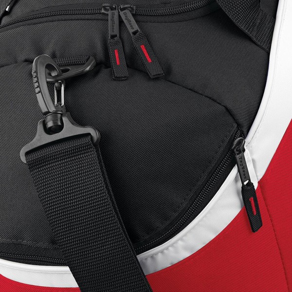Teamwear Holdall - Black / Classic Red / White / ONE SIZE