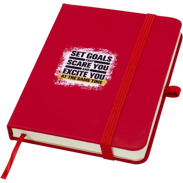 Spectrum Plus A6 hard cover notebook - Red - Margt Smatt