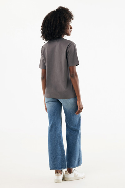 IQONIQ Nikko heavyweight recycled cotton t-shirt - Anthracite / XXL