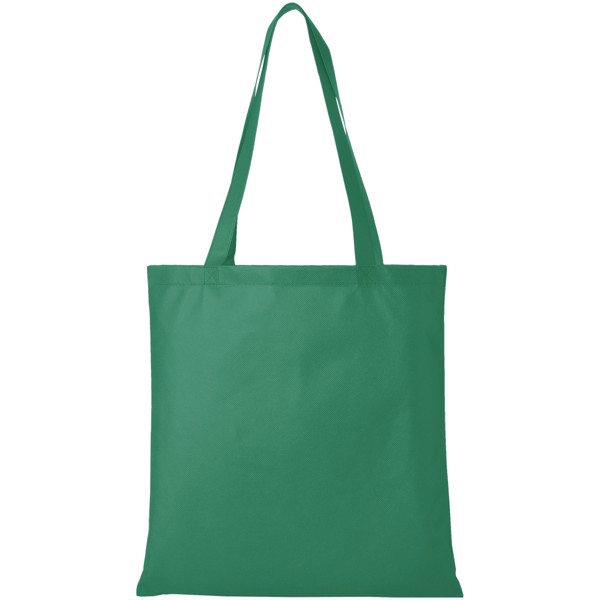 Zeus large non-woven convention tote bag 6L - Green