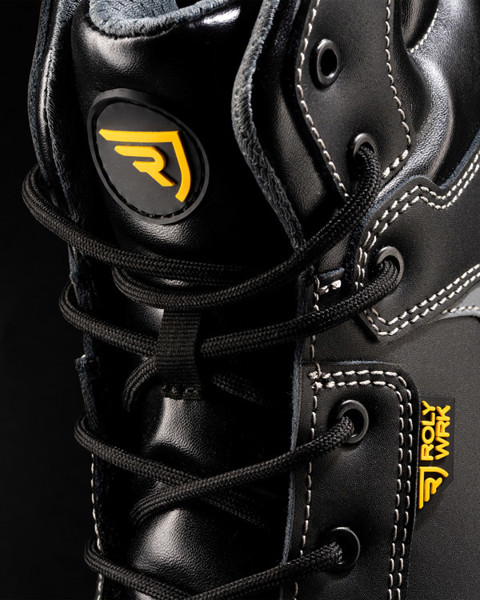 Zapato Laboral Iron - NEGRO/PLOMO / 48