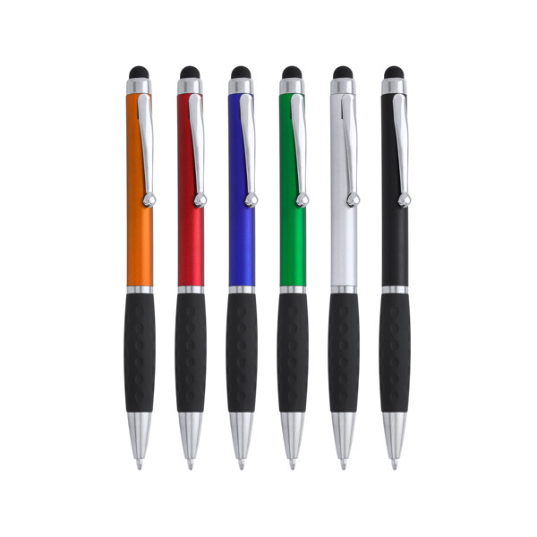 Semenic Pointer Ballpen - Silver / BLUE INK