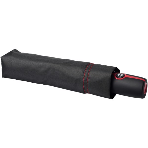 Stark-mini 53 cm foldbar fuldautomatisk paraply - Rød
