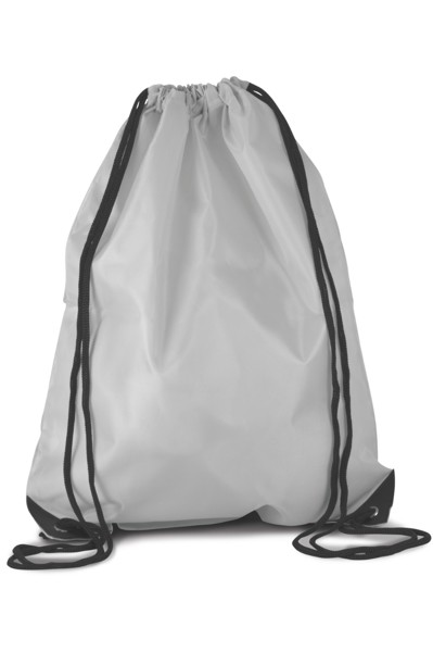 Drawstring Backpack - Reflex Blue / White / French Red