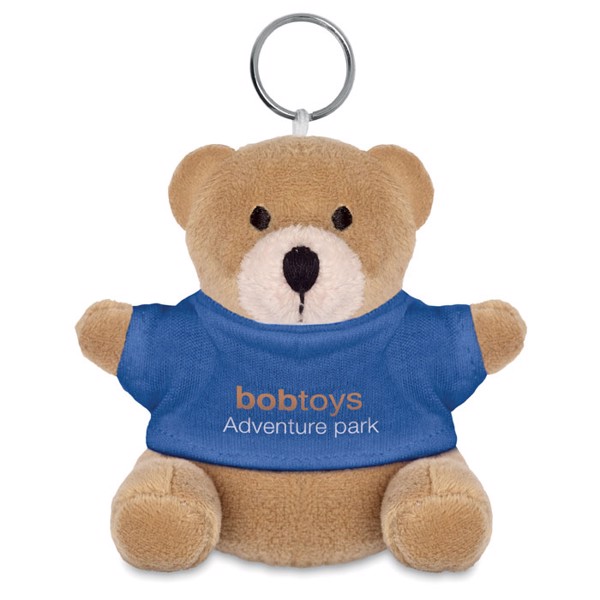 Teddy bear key ring Nil - Blue
