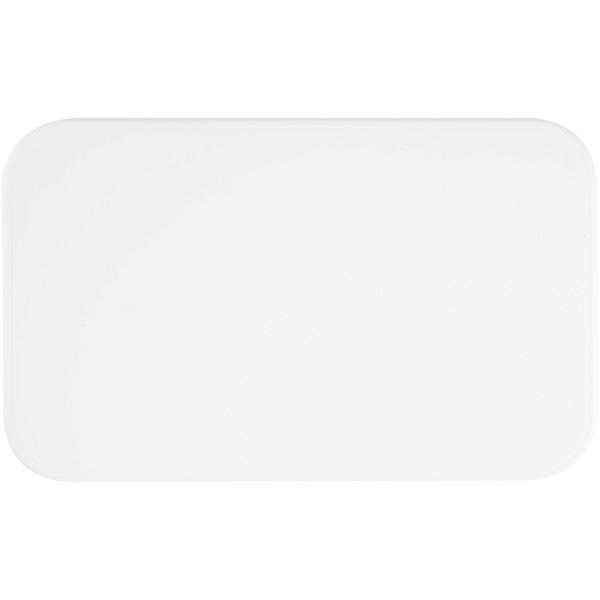 MIYO double layer lunch box - White / White / Pebble Grey