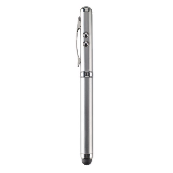 Triolux metal stylus pen, LED, laser pointer