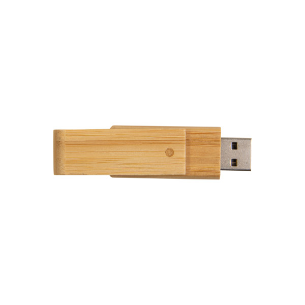 Rotatable, 4 Gb, Bamboo Pen Drive. Upload On Request With Delivery In 2 Weeks