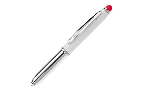 Stylus shine, with light - White / Red