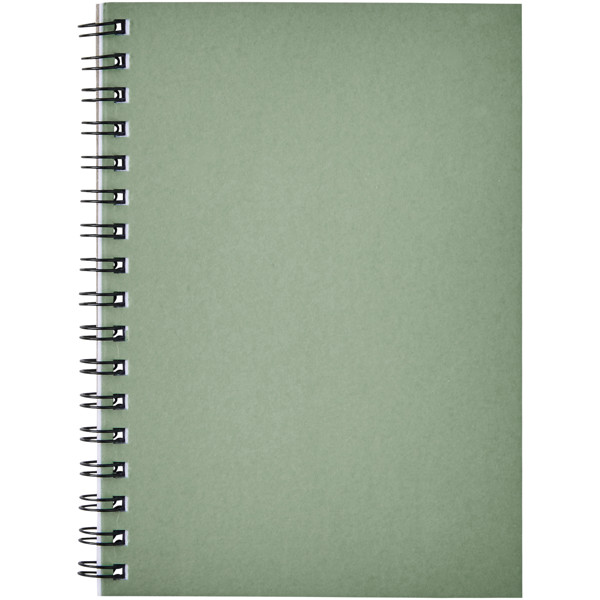 Carnet de notes à spirales Desk-Mate ® A6 coloré - Vert bruyère