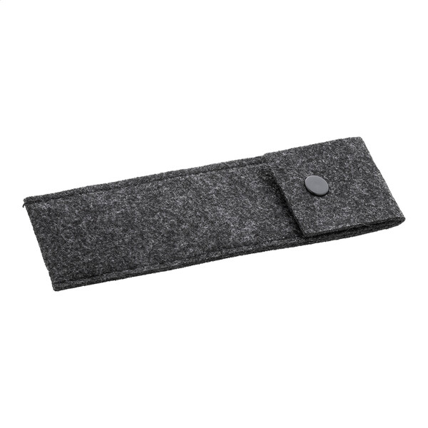 Etui na długopisy RPET Refelt Pen - Ciemnoszary