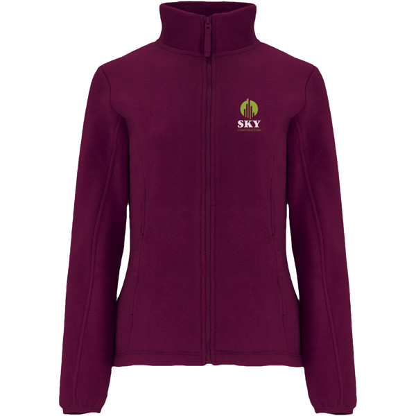 Veste Artic en polaire entièrement zippée pour femme - Garnet / 2XL