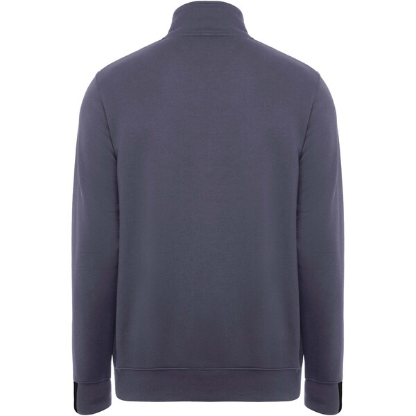 Maverick pánský svetr s polovičním zipem o gramáži 280 g/m2 - Olověná / Černá / 2XL