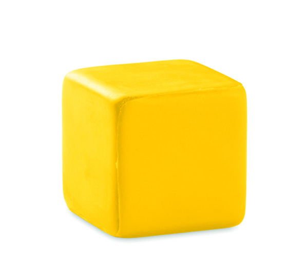 Anti-stress square Squarax - Yellow