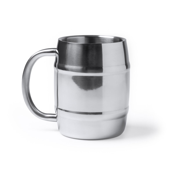 Mug Dunkel Silver