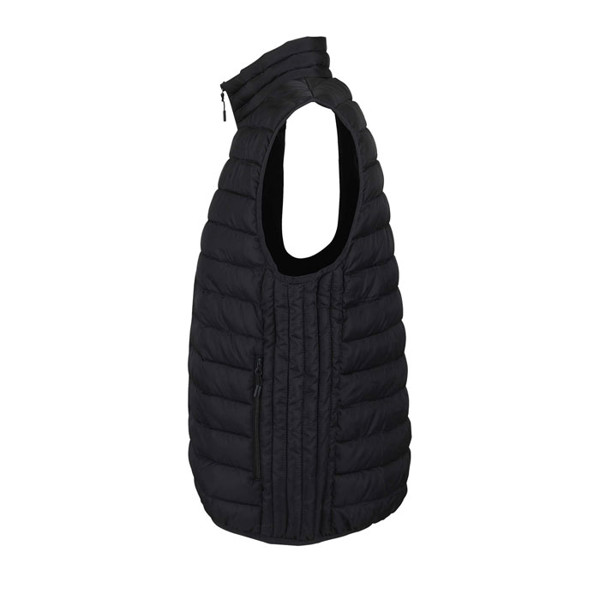Sol's Stream Bw men's bodywarmer, polyester fill - Black / 2XL