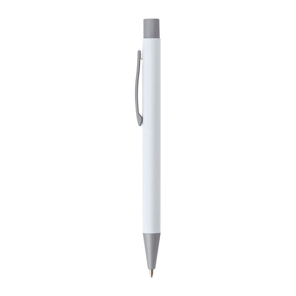 Metal Ballpoint Pen Rockford - White