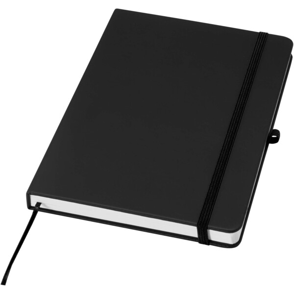 Spectrum A5 recycled hard cover notebook - Black