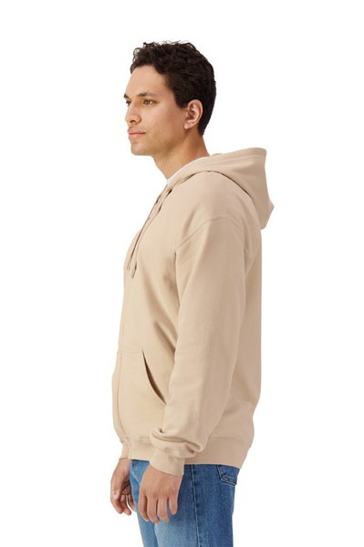 Softstyle™ Midweight Fleece Adult Full Zip Hooded Sweatshirt - RS Sport Grey / XL