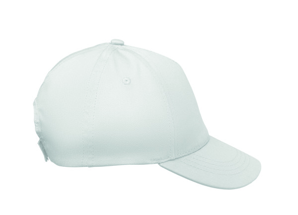 5 panel kids baseball cap Buzz Kids - White