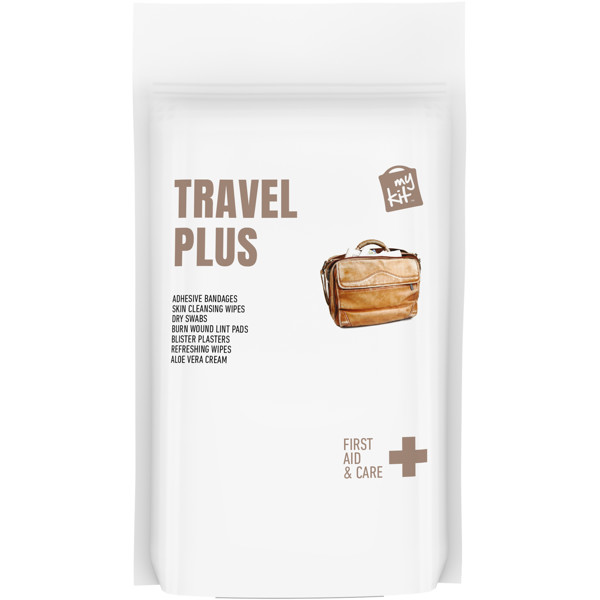 MyKit Travel Plus First Aid Kit with paper pouch - White