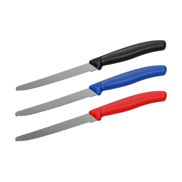 Brotzeitmesser "Vesper" - Schwarz / Silber