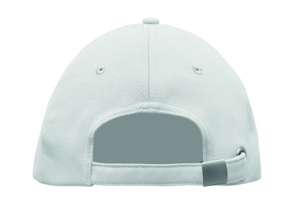 Casquette RPET à 5 pans Senga - Blanc