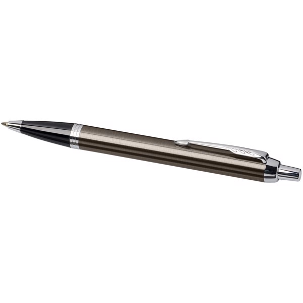 Parker penna a sfera IM (inchiostro blu) - Marrone espresso / Nero