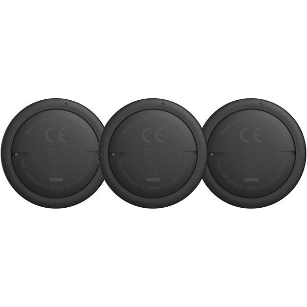 Confezione di 3 travel tag resistenti all'acqua Xtorm XTAG2GA - Carbone