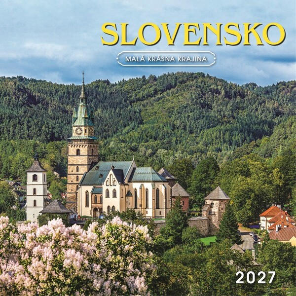 Nástenný Kalendár Slovensko Štvorec 2027