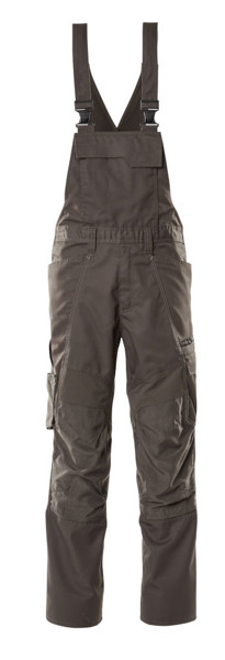 Pantaloni salopetă cu buzunare pentru genunchi - MASCOT® - Dark Anthracite