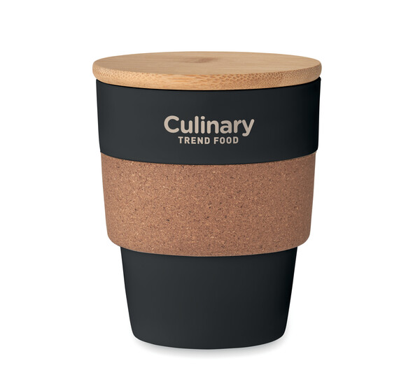 Tumbler in  PP 300 ml Galao - Black