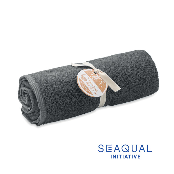 SEAQUAL® serviette 100x170cm Water - Gris