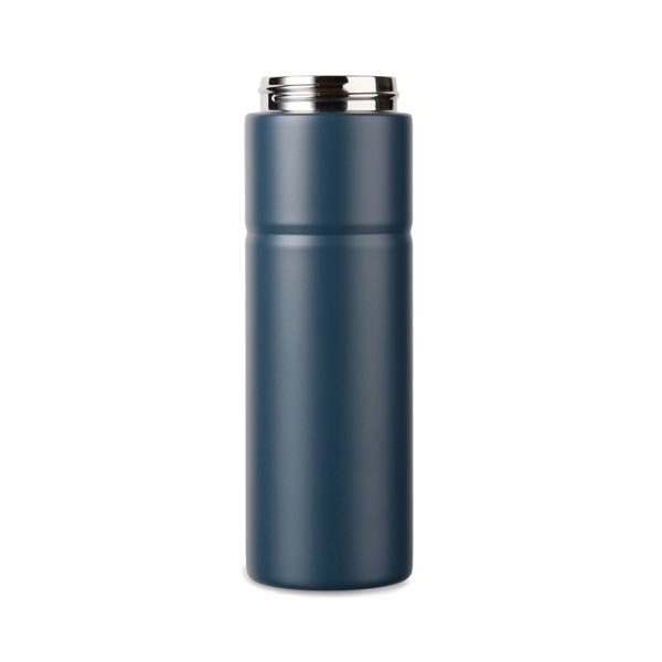 VINGA Bouteille 600ml en acier recyclé RCS Baltimore Trek - Bleu Marine