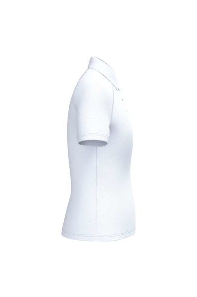 Ladies' Basic Polyester Polo Shirt - Ideal White / M