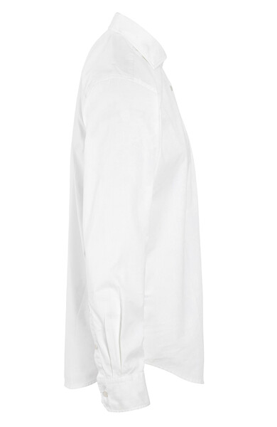 Cottover Gots Twill Comfort Man white 44