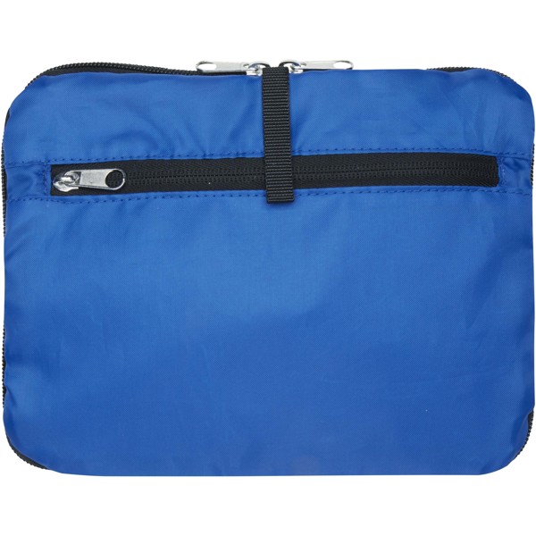 Sac à dos pliable EcoFold de 15 L en RPET - Bleu royal