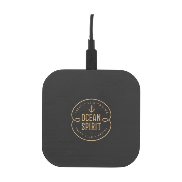 Bamboo Wireless Charger 15W chargeur sans fil - Noir