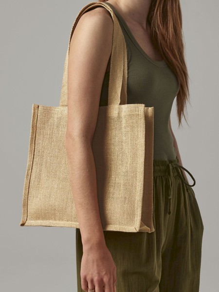 Jute Compact Tote